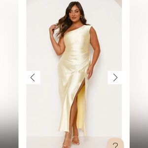 Billy J Victoria Maxi Dress - Yellow